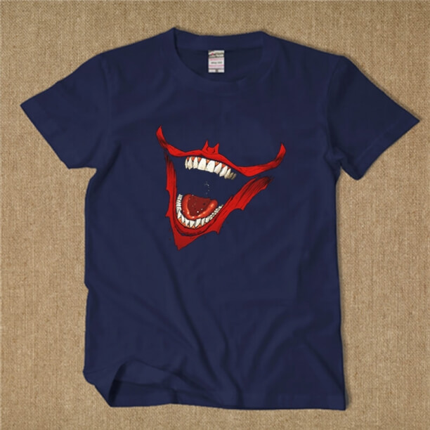 Usta Joker Batman T Shirt Couple