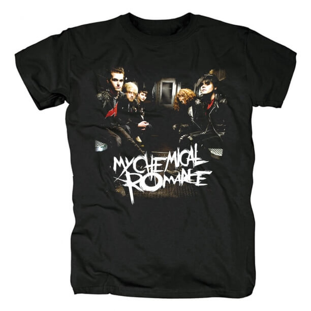 My Chemical Romance Band Tee Shirts Us Hard Rock Punk Rock Camiseta