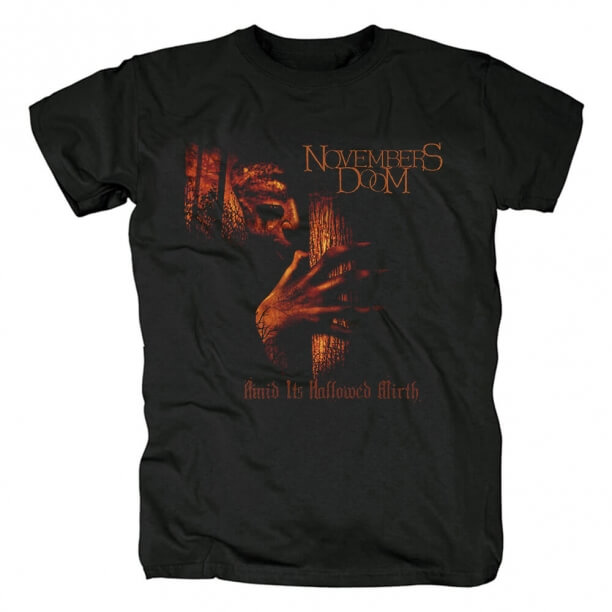 Novembers Hallowed Mirth Tişört Metal Tişörtleri Arasında Doom