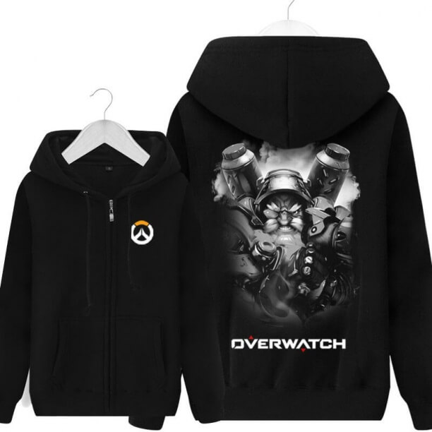 ตรวจ Torbjorn เสื้อบุรุษสีดำ Hoodie