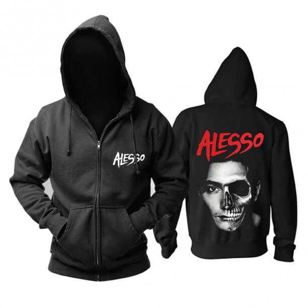 Kişiselleştirilmiş Alesso Kapüşonlu Sweatshirt Müzik Kapüşonlu