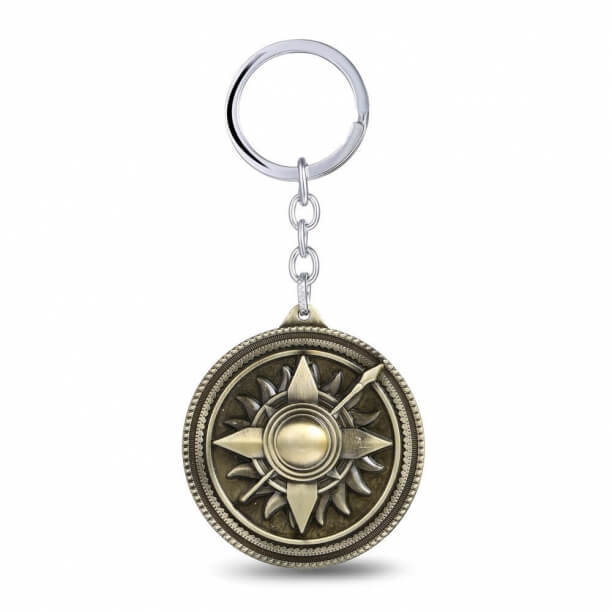 Gepersonaliseerde House Martell sleutelhanger Game of Thrones sleutelhangers