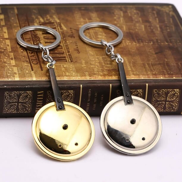 Přehrávač známého tlakového hrnce Keychain