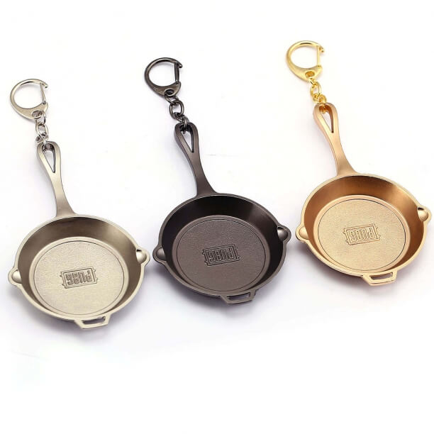Pubg Large Pan Keychain Jewelry