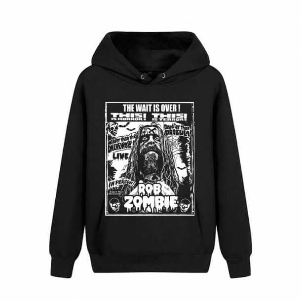 Kvalitná kovová mikina s kapucňou Rob Zombie Hoody
