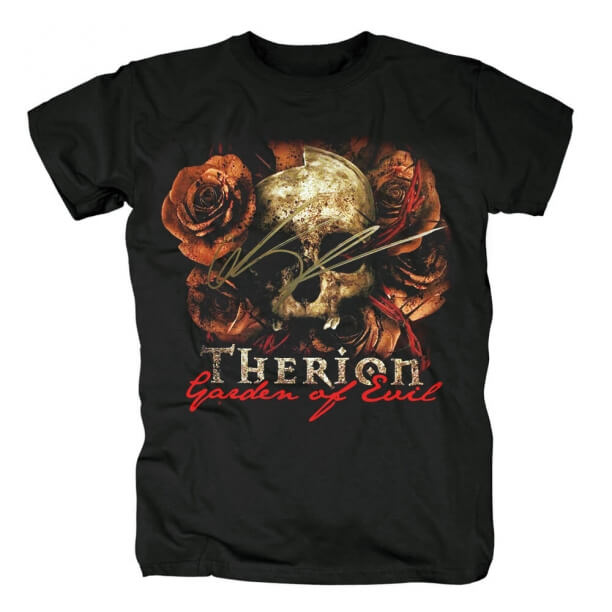 Kwaliteit Zweden Therion T-shirt Metal Graphic Tees