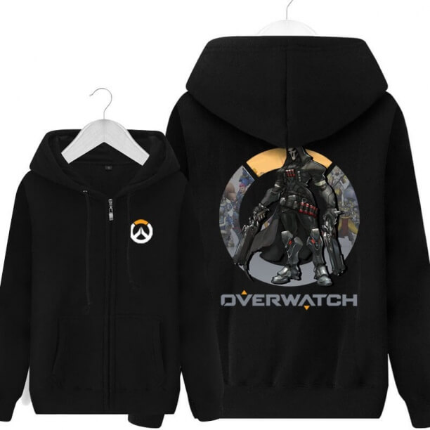 Reaper over Watch suéter para niños sudadera con capucha negro