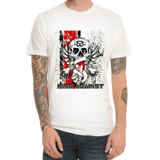 Rise Against Band Rock T-shirt voor heren 