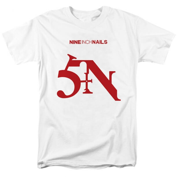 Rock Band Tees Quality Nine Inch Nails Camiseta