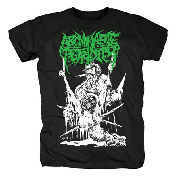 ロシアの忌まわしい腐敗Tシャツメタルグラフィックティー