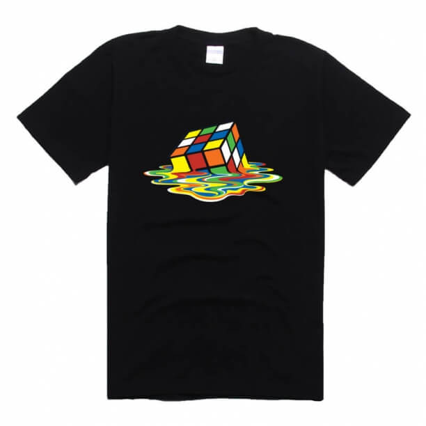 Sheldon Melted Cube T-shirt The Big Bang Theory T-shirts
