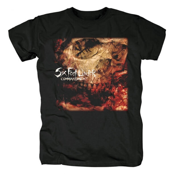 Sechs Fuß unter T-Shirt Metal Rock Band Shirts