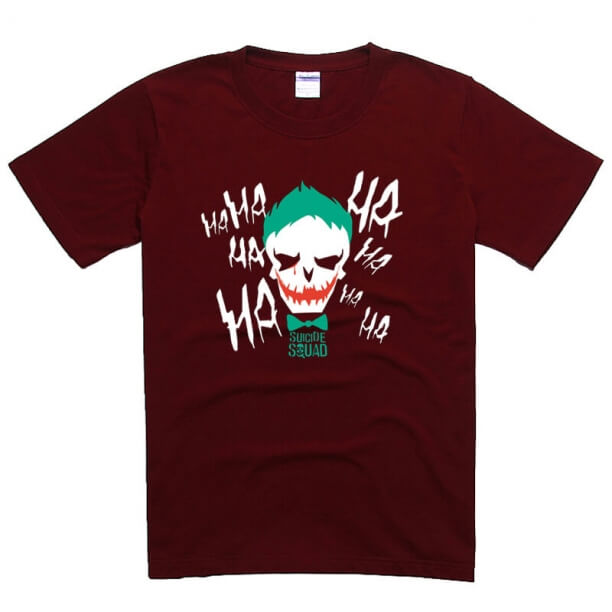 İntihar Kadro Tee Siyah Erkek Joker T Gömlek