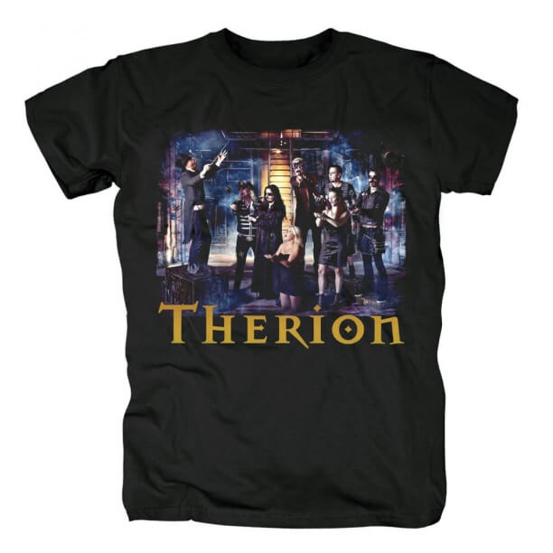 Švédsko Grafické tričko Unikátní tričko Therion Band