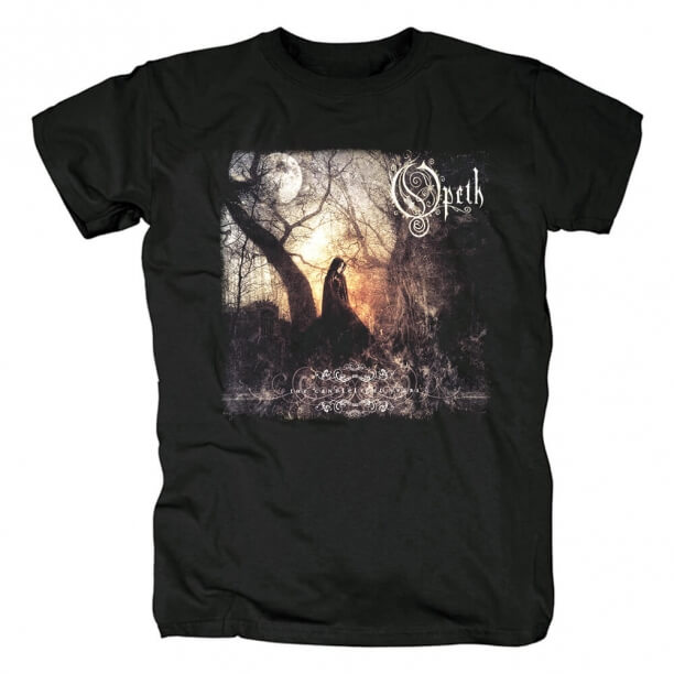Zweden Opeth T-shirt Hard Rock Black Metal Band grafische T-stukken