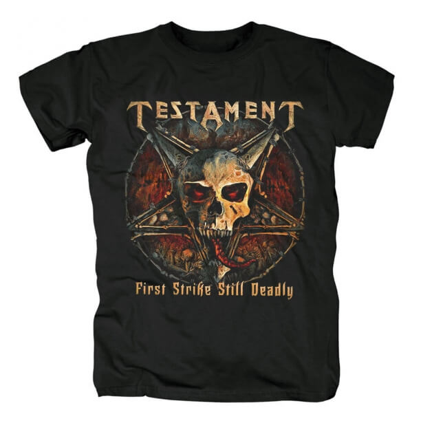 Testamente T-shirts Metal Rock Band T-shirt