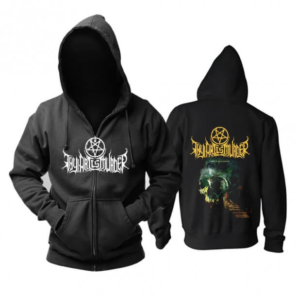 Thy Art Is Murder Death Perception Hooded Sweatshirts Music Band Hoodie