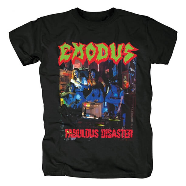 Koszulki z nadrukiem Uk Exodus Fabulous Disaster