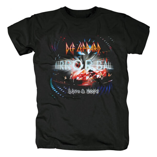 T-shirt Uk Metal Punk Rock Graphic Tees Def Leppard Band