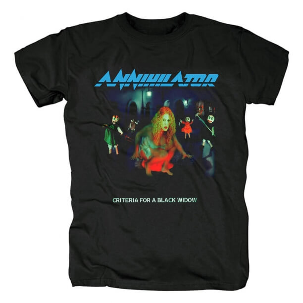 Camiseta de metal Unique Annihilator Tees Canada