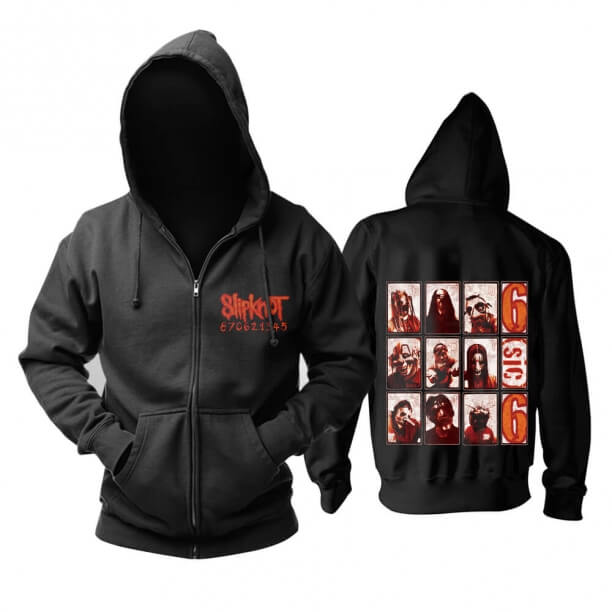 Sudaderas con capucha únicas de Slipknot Solo Shots Sudadera con capucha de Metal Rock Band