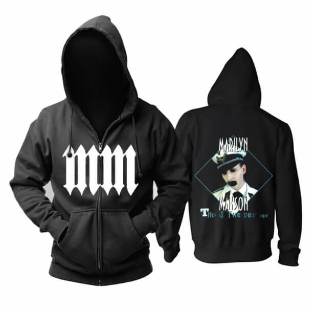 Único nós camisa de suor da rocha do metal do Hoodie de Marilyn Manson