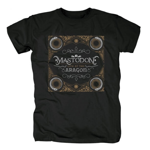 Unique nous Mastodon Live à l'Aragon T-shirt en t-shirt graphique en métal
