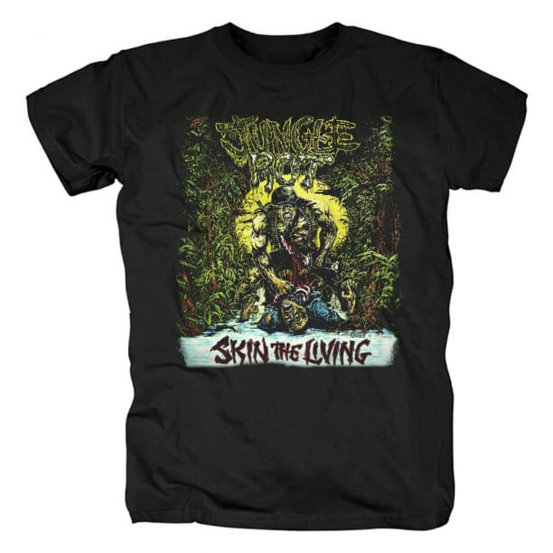 Us Jungle Rot T-Shirt Metallhemden