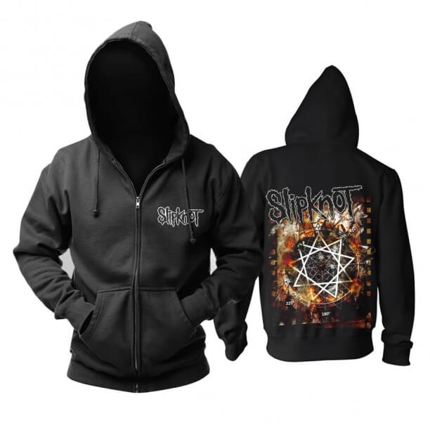 Sweat shirt Slipknot à capuche en métal dur