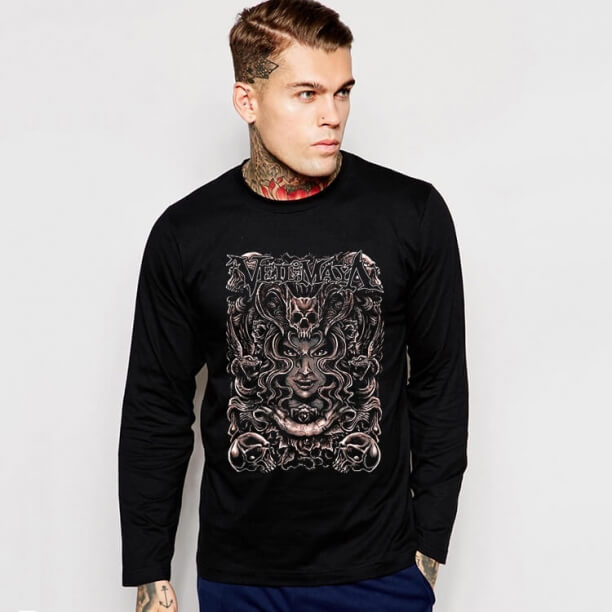 Schleier des Maya Langarm-T-Shirt