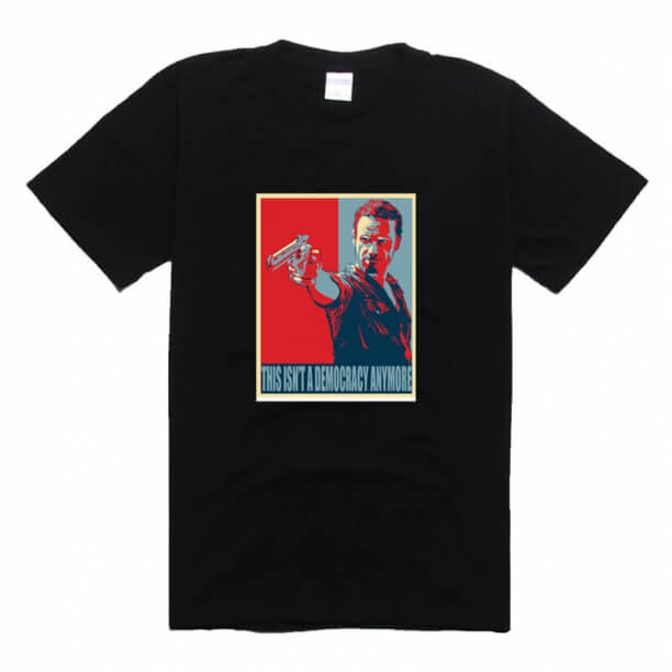 ウォーキングデッドリックグライムスTシャツメンズ