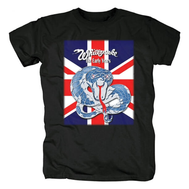 Whitesnake The Early Years T-Shirt Metal Graphic Tees