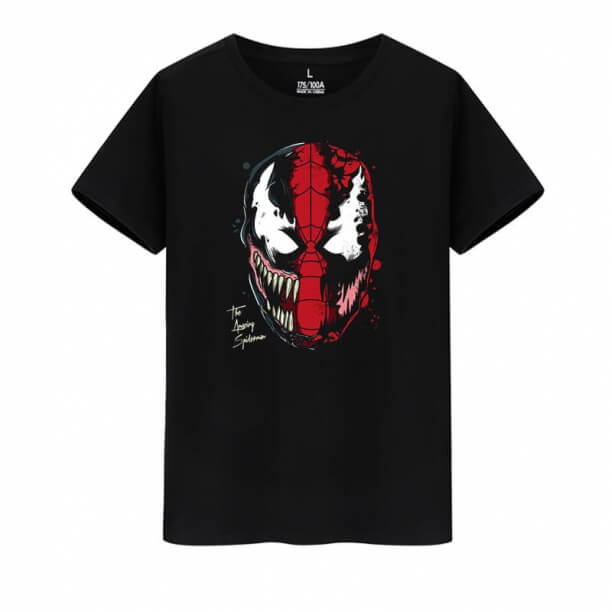 Bomull Tees Marvel Superhjälte Spiderman T-shirt