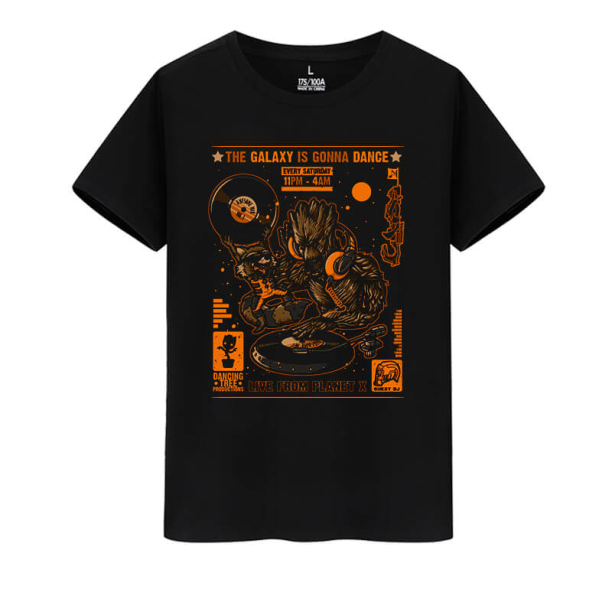 Guardians of the Galaxy Groot Treeman Shirt Marvel Superhero Tshirts