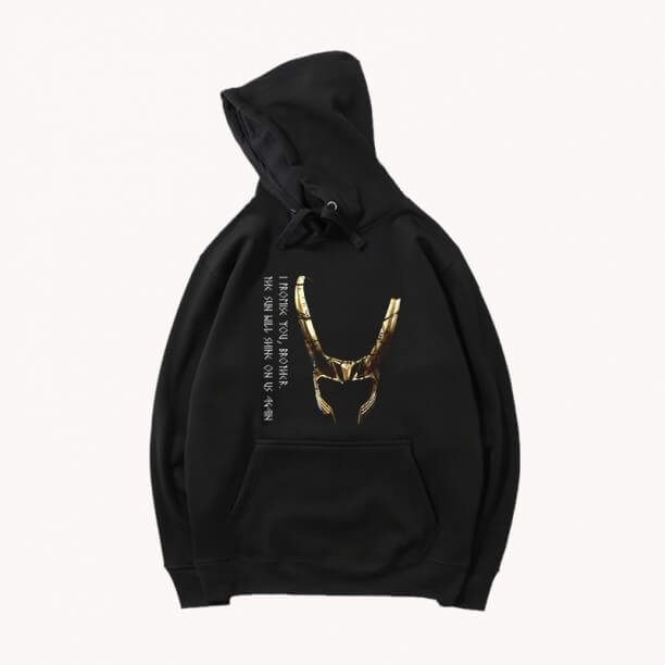 Jaket Black Hoodies Marvel Thor