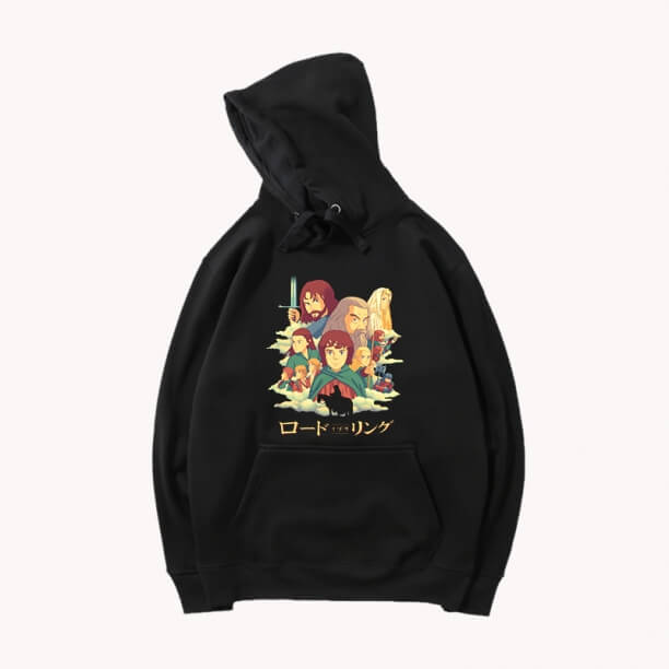 Chaqueta con capucha fresca El Señor de los Anillos sudadera con capucha