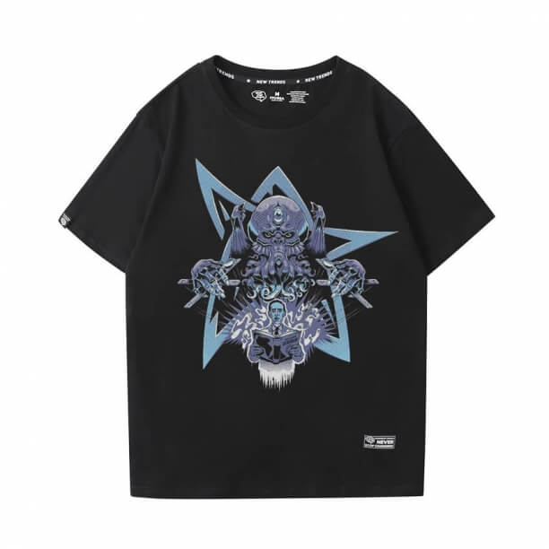 Cthulhu Mythos Tee Shirt Cool Necronomicon Maillots