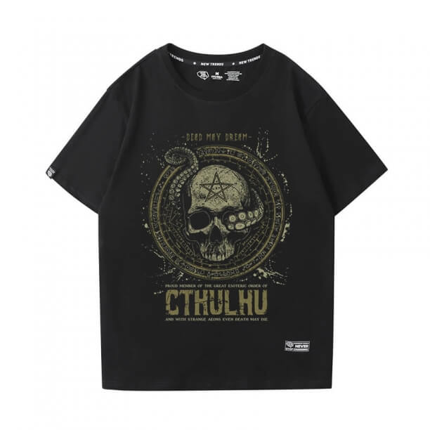Tema caliente Necronomicon Camisetas Cthulhu Mythos Tees