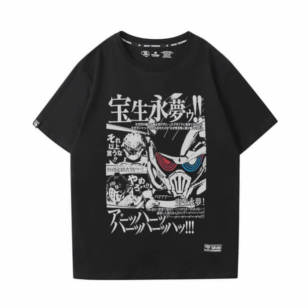 Bertopeng Pengendara Tee Shirt Anime Vintage