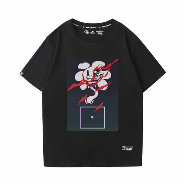 Chemise undertale personnalisé tshirts crâne de chien ennuyeux