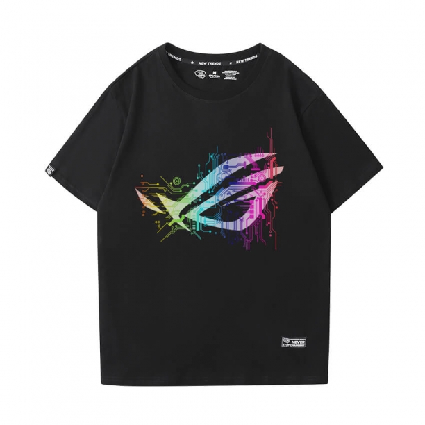 Hot Topic Fortabte Eye logo Tee ROG Republikken Gamers Tshirt