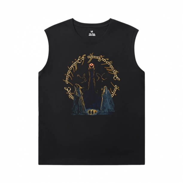 Lord of the Rings Mouwloze Running T Shirt Kwaliteit Tees