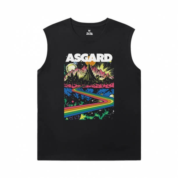 เสื้อยืด Thor มหัศจรรย์เสื้อยืดแขนกุดขนาดใหญ่