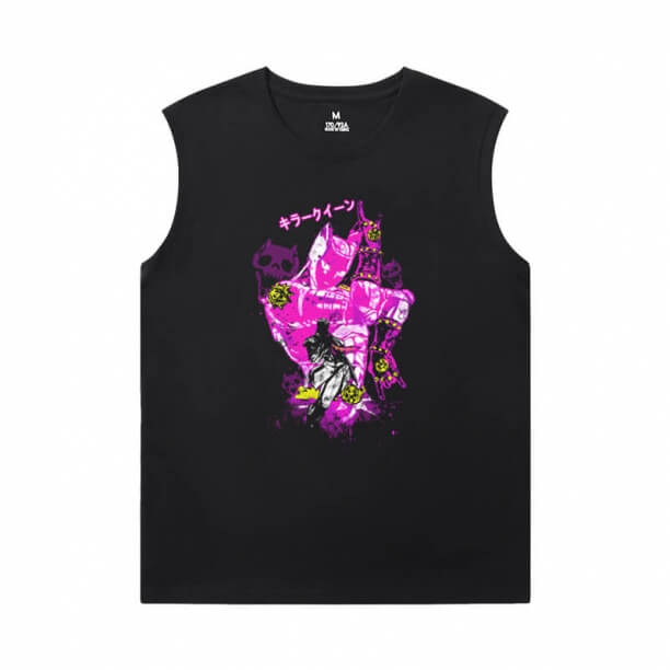 JoJo's Bizarre Adventure Sleeveless Sideless Shirt Anime Kujo Jotaro Tee