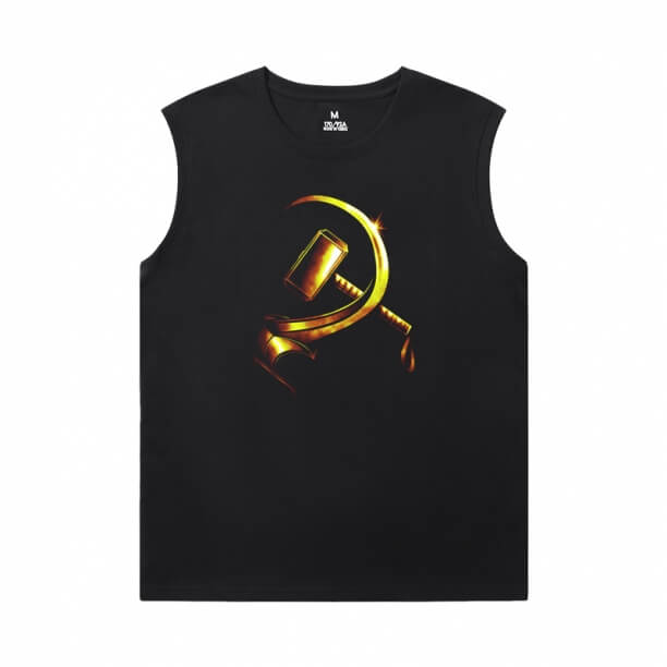 Marvel Thor Sports ærmeløse T-shirts The Avengers Tee Shirt