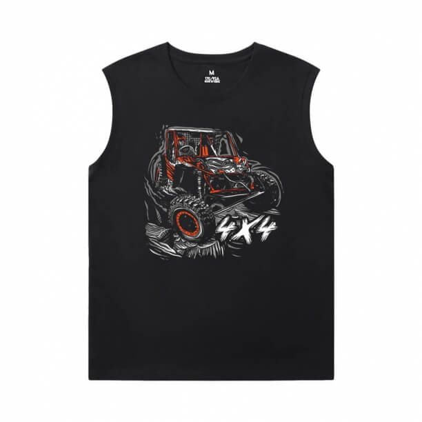 Racing Car XXXL Sleeveless T Shirts XXL Jeep T-Shirts