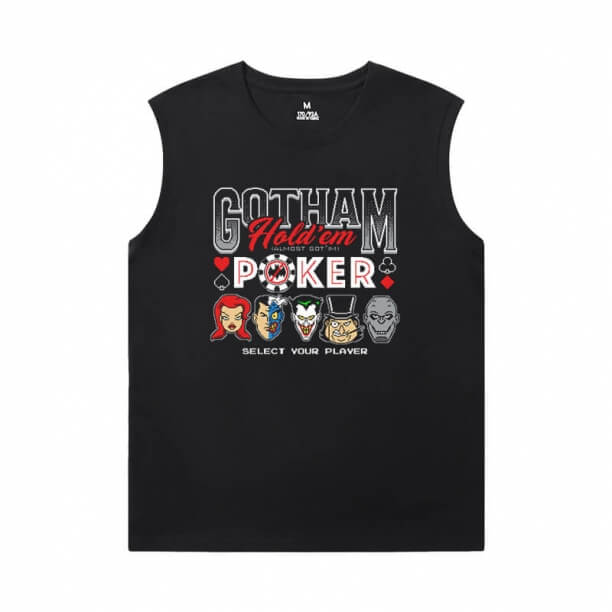 Marvel Tshirts Batman Joker Cheap Sleeveless T Shirts