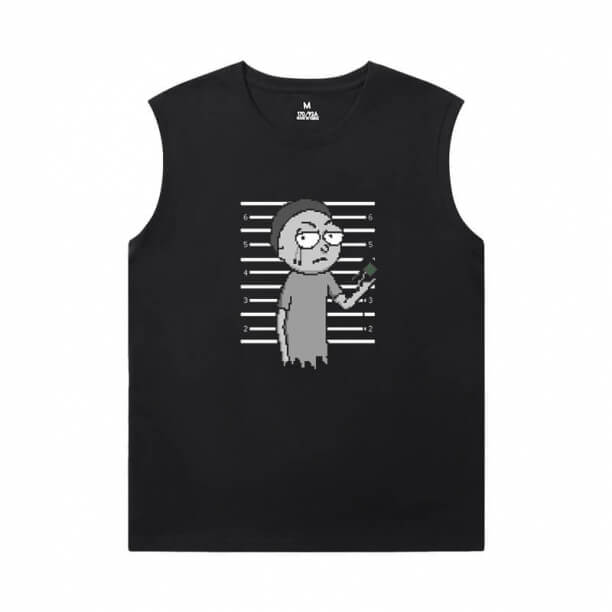 Cool Camasi Rick și Morty Sleeveless Imprimate T Shirts Mens