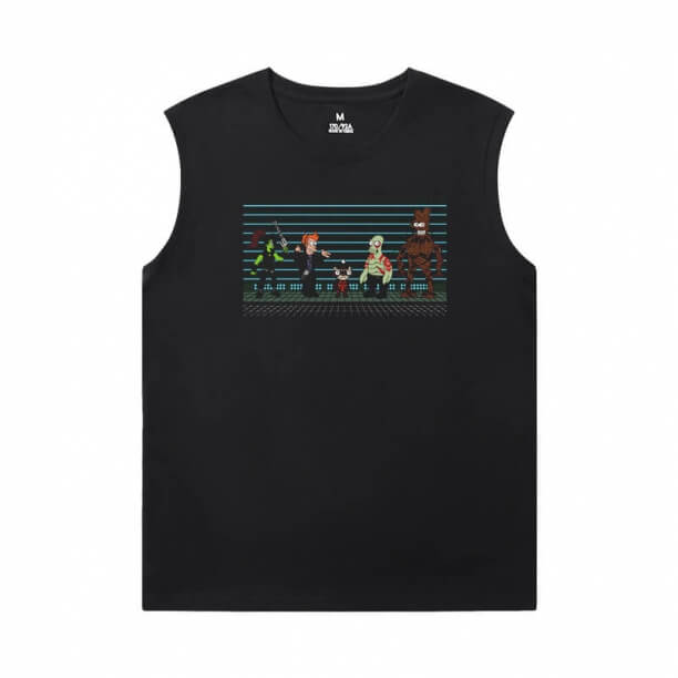 American Anime Futurama Tee Cotton Cheap Sleeveless T Shirts