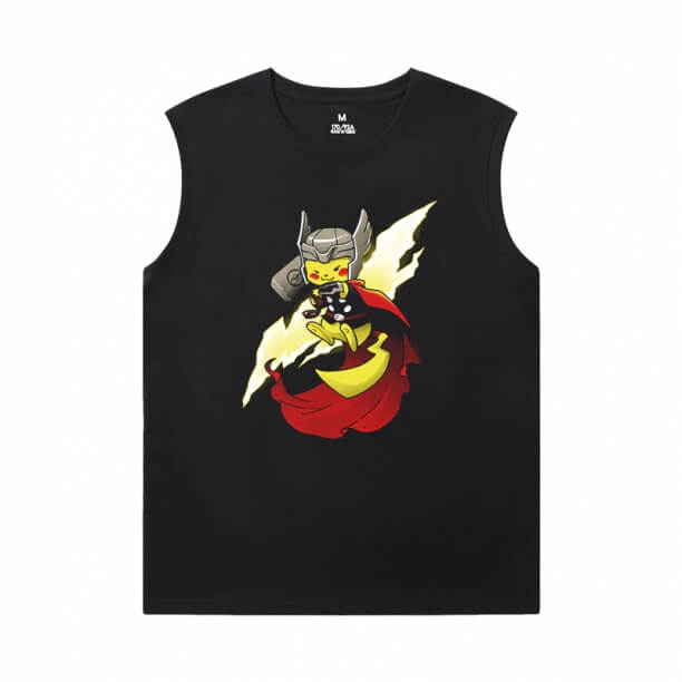 Pokemon T-Shirts Qualität Sleevless Tshirt für Männer